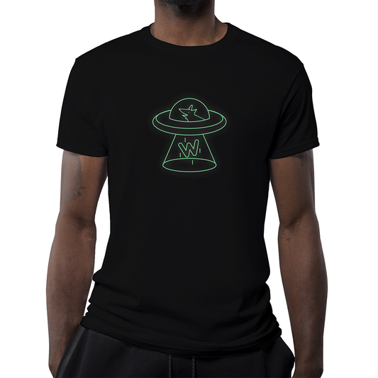 Playera OVNI (Brilla en la oscuridad) Últimas Piezas.
